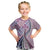 Aloha Vintage Palaka Floral Hawaiian Quilt Kid T Shirt Akala Motif - Polynesian Pride