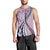 Aloha Vintage Palaka Floral Hawaiian Quilt Men Tank Top Akala Motif - Polynesian Pride