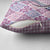 Aloha Vintage Palaka Floral Hawaiian Quilt Pillow Cover Akala Motif - Polynesian Pride