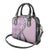 Aloha Vintage Palaka Floral Hawaiian Quilt Shoulder Handbag Akala Motif - Polynesian Pride