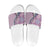 Aloha Vintage Palaka Floral Hawaiian Quilt Slide Sandals Akala Motif - Polynesian Pride