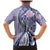 Aloha Vintage Palaka Floral Hawaiian Quilt Family Matching Mermaid Dress and Hawaiian Shirt Poni Motif - Polynesian Pride