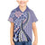 Aloha Vintage Palaka Floral Hawaiian Quilt Family Matching Mermaid Dress and Hawaiian Shirt Poni Motif - Polynesian Pride