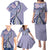 Aloha Vintage Palaka Floral Hawaiian Quilt Family Matching Puletasi and Hawaiian Shirt Poni Motif - Polynesian Pride