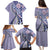 Aloha Vintage Palaka Floral Hawaiian Quilt Family Matching Puletasi and Hawaiian Shirt Poni Motif - Polynesian Pride