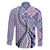 Aloha Vintage Palaka Floral Hawaiian Quilt Family Matching Puletasi and Hawaiian Shirt Poni Motif - Polynesian Pride
