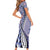 Aloha Vintage Palaka Floral Hawaiian Quilt Family Matching Short Sleeve Bodycon Dress and Hawaiian Shirt Poni Motif - Polynesian Pride