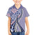 Aloha Vintage Palaka Floral Hawaiian Quilt Family Matching Tank Maxi Dress and Hawaiian Shirt Poni Motif - Polynesian Pride