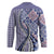 Aloha Vintage Palaka Floral Hawaiian Quilt Hockey Jersey Poni Motif - Polynesian Pride