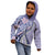 Aloha Vintage Palaka Floral Hawaiian Quilt Kid Hoodie Poni Motif - Polynesian Pride