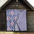 Aloha Vintage Palaka Floral Hawaiian Quilt Quilt Poni Motif - Polynesian Pride