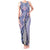 Aloha Vintage Palaka Floral Hawaiian Quilt Tank Maxi Dress Poni Motif - Polynesian Pride