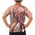 Aloha Vintage Palaka Floral Hawaiian Quilt Family Matching Mermaid Dress and Hawaiian Shirt Ulaula Motif - Polynesian Pride