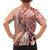 Aloha Vintage Palaka Floral Hawaiian Quilt Hawaiian Shirt Ulaula Motif - Polynesian Pride