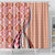 Aloha Vintage Palaka Floral Hawaiian Quilt Shower Curtain Ulaula Motif - Polynesian Pride
