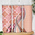 Aloha Vintage Palaka Floral Hawaiian Quilt Skinny Tumbler Ulaula Motif - Polynesian Pride