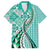 Aloha Vintage Palaka Floral Hawaiian Quilt Hawaiian Shirt Polu Motif - Polynesian Pride