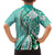 Aloha Vintage Palaka Floral Hawaiian Quilt Hawaiian Shirt Polu Motif - Polynesian Pride