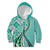 Aloha Vintage Palaka Floral Hawaiian Quilt Kid Hoodie Polu Motif - Polynesian Pride