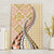 Aloha Vintage Palaka Floral Hawaiian Quilt Canvas Wall Art Melemele Motif - Polynesian Pride