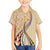 Aloha Vintage Palaka Floral Hawaiian Quilt Family Matching Long Sleeve Bodycon Dress and Hawaiian Shirt Melemele Motif - Polynesian Pride