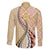 Aloha Vintage Palaka Floral Hawaiian Quilt Family Matching Puletasi and Hawaiian Shirt Melemele Motif - Polynesian Pride