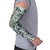 Aloha Vintage Plumeria Hawaiian Tapa Pattern Arm Sleeves Dark Turquoise Hawaiian Tapa Pattern - Polynesian Pride