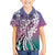 Aloha Vintage Plumeria Hawaiian Tapa Pattern Hawaiian Shirt Gradient Hawaiian Tapa Pattern - Polynesian Pride