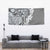 Aloha Vintage Plumeria Hawaiian Tapa Pattern Tapestry Gray Hawaiian Tapa Pattern - Polynesian Pride