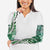 Aloha Vintage Plumeria Hawaiian Tapa Pattern Arm Sleeves Green Hawaiian Tapa Pattern - Polynesian Pride