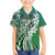 Aloha Vintage Plumeria Hawaiian Tapa Pattern Hawaiian Shirt Green Hawaiian Tapa Pattern - Polynesian Pride