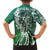Aloha Vintage Plumeria Hawaiian Tapa Pattern Hawaiian Shirt Green Hawaiian Tapa Pattern - Polynesian Pride