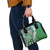 Aloha Vintage Plumeria Hawaiian Tapa Pattern Shoulder Handbag Green Hawaiian Tapa Pattern - Polynesian Pride