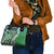 Aloha Vintage Plumeria Hawaiian Tapa Pattern Shoulder Handbag Green Hawaiian Tapa Pattern - Polynesian Pride