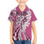 Aloha Vintage Plumeria Hawaiian Tapa Pattern Hawaiian Shirt Pink Hawaiian Tapa Pattern - Polynesian Pride