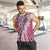 Aloha Vintage Plumeria Hawaiian Tapa Pattern Men Tank Top Pink Hawaiian Tapa Pattern - Polynesian Pride