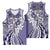 Aloha Vintage Plumeria Hawaiian Tapa Pattern Basketball Jersey Purple Hawaiian Tapa Pattern - Polynesian Pride