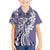 Aloha Vintage Plumeria Hawaiian Tapa Pattern Hawaiian Shirt Purple Hawaiian Tapa Pattern - Polynesian Pride