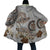 Polynesian Manta Ray Cloak Beige Floral Turtle Tattoo - Polynesian Pride