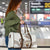 Polynesian Manta Ray Travel Bag Beige Floral Turtle Tattoo - Polynesian Pride