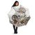 Polynesian Manta Ray Umbrella Beige Floral Turtle Tattoo - Polynesian Pride