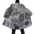 Polynesian Manta Ray Cloak Blue Floral Turtle Tattoo - Polynesian Pride
