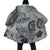 Polynesian Manta Ray Cloak Gray Floral Turtle Tattoo - Polynesian Pride