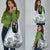 Polynesian Manta Ray Grocery Bag Gray Floral Turtle Tattoo - Polynesian Pride