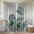 Polynesian Manta Ray Bathroom Set Green Floral Turtle Tattoo - Polynesian Pride