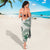 Polynesian Manta Ray Sarong Green Floral Turtle Tattoo - Polynesian Pride