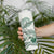 Polynesian Manta Ray Skinny Tumbler Green Floral Turtle Tattoo - Polynesian Pride