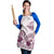 Polynesian Manta Ray Apron Pink Floral Turtle Tattoo - Polynesian Pride