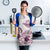 Polynesian Manta Ray Apron Pink Floral Turtle Tattoo - Polynesian Pride