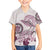 Polynesian Manta Ray Hawaiian Shirt Pink Floral Turtle Tattoo - Polynesian Pride